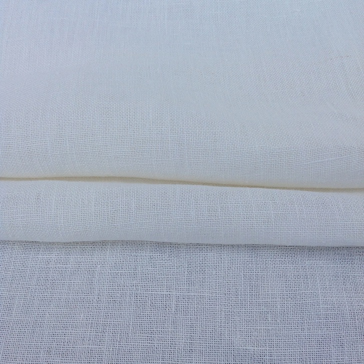 Fine Oyster - Belgian Linen Upholstery Fabric