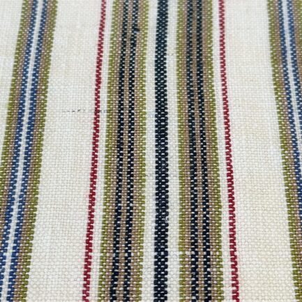 Multi Stripes Belgian Linen