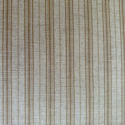 cappuccino ticking french linen/cotton